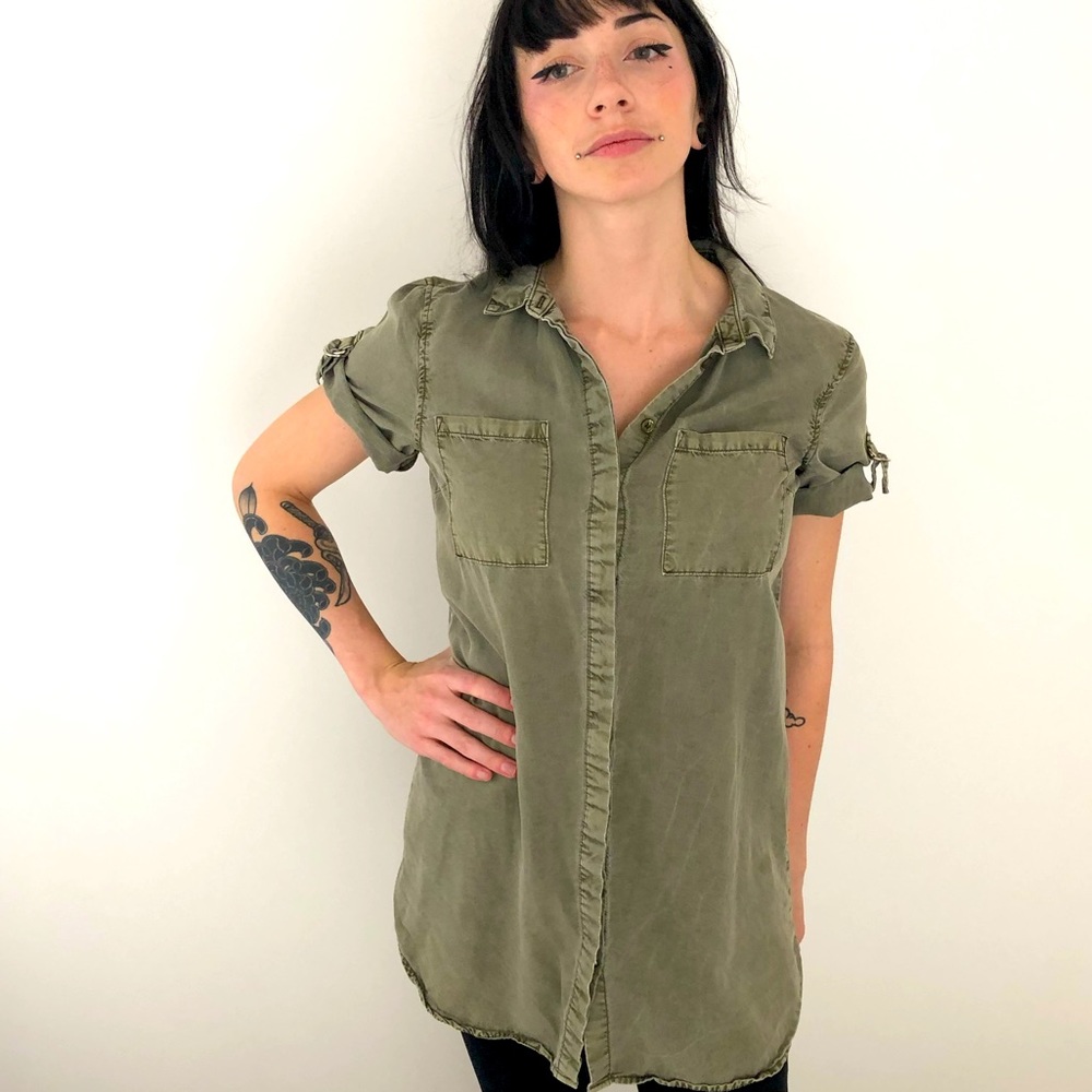 Vero Moda Long t’enveloppa Shirt